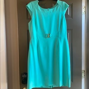 Teal dress